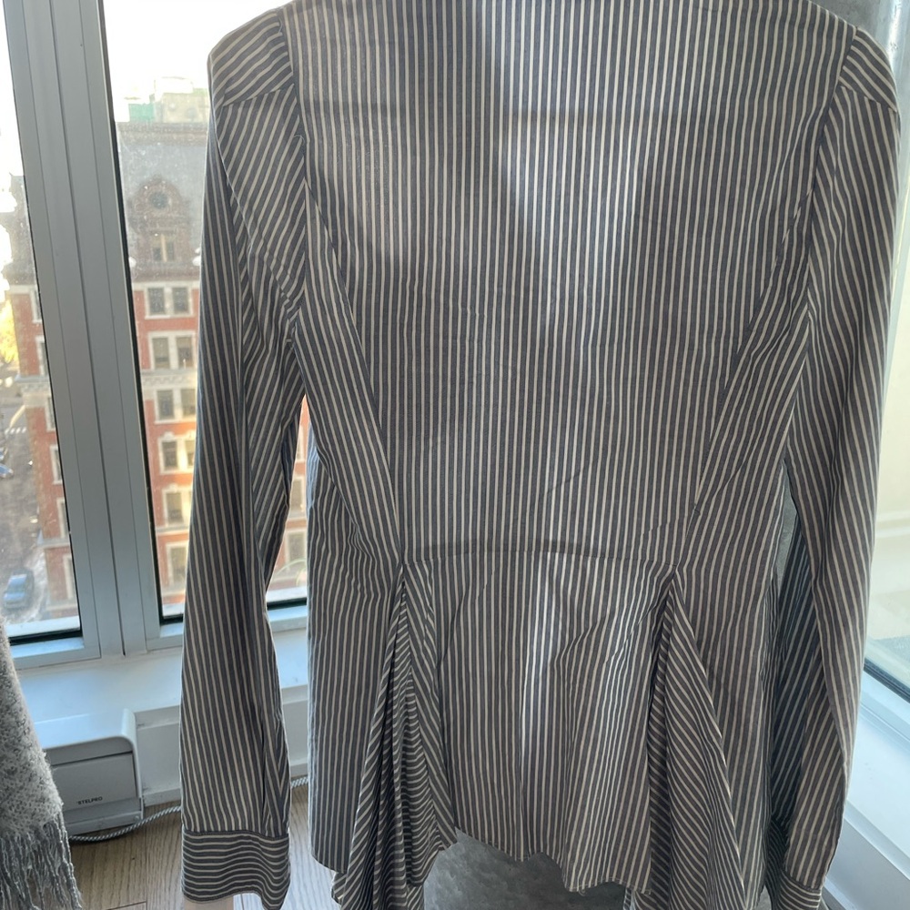 Striped Button-Up Shirt - Picture 2 of 2
